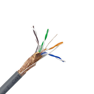 1000ft 4 Calibre de diâmetro de fios dos pares 24 cabografam Cat5e de cobre desencapado Sftp Lan Network Cable