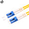 material personalizado do comprimento PVC/LSZH do cabo pendente da fibra ótica de 2M LC/UPC-LC/UPC