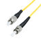 Diâmetro personalizado do cabo do cabo de remendo da fibra do único modo da manutenção programada Upc de 3M/5M/10M