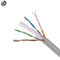 Revestimentos do dobro do cabo da rede do PVC do ftp de Cat5e impermeáveis com cobre desencapado contínuo