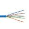8 cabo de cobre desencapado da rede dos condutores 26AWG UTP Cat6