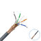 1000ft 4 Calibre de diâmetro de fios dos pares 24 cabografam Cat5e de cobre desencapado Sftp Lan Network Cable