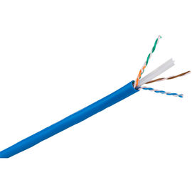 Conector 0.58mm do twisted pair do cabo 23AWG da rede da frequência 1-250MHz UTP