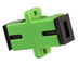 Dimensão material 32MM do PVC do adaptador verde dos acessórios Sc/Acp da fibra ótica