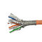 Cat7 Stp protegeu 0,57 7.0MM de cobre desencapados Lan Network Cable